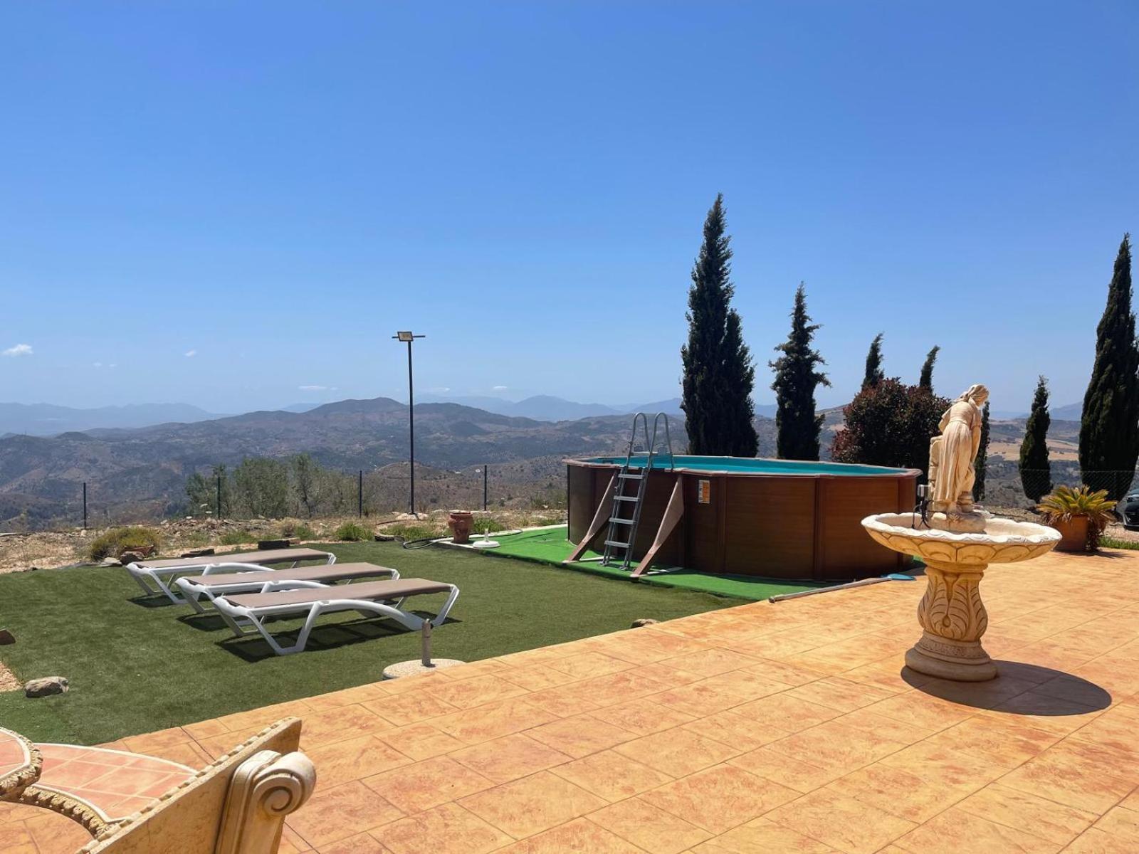 Casa Cuatro Vientos - Barranco Del Sol Villa Almogía Dış mekan fotoğraf